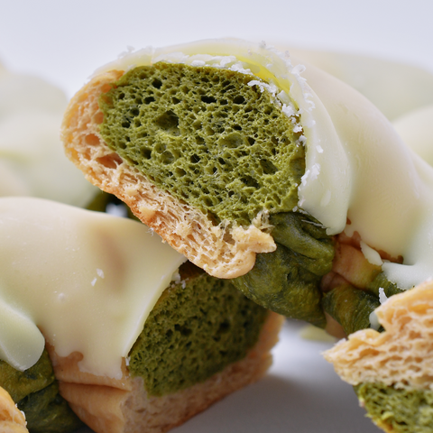 抹茶ホワイトチョコベーグル (1個)