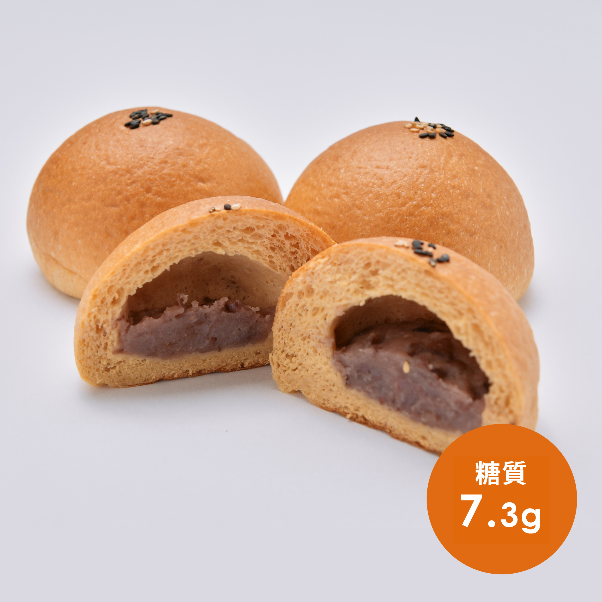 あんぱん – 低糖質パンのNucca® あんぱん – 低糖質パンのNucca®